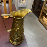 Peerage Brass Embossed Pitcher