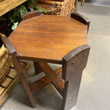 Arts & Craft Wood Side Table