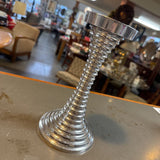 Pewter Pillar or Taper Candleholder