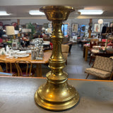 Brass Pillar Candle Holder