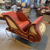 Metal 'Season's Greetings' Sleigh