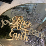 Sparkling Ornament w/message