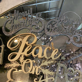 Sparkling Ornament w/message
