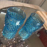 Indiana Glass Co Diamond Point Old Fashioned