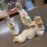 3 Angel Group "Little Angels in White" by Nao by Lladro