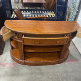 Console Table/Bookshelf w/rounded corners