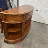 Console Table/Bookshelf w/rounded corners