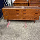 MCM Teak 8 Drawer Dresser