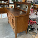 Arts & Craft Wood Sideboard