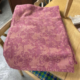 Damask Floral Print Tablecloth