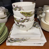 12pc set - 4 dinner, 4 salad, 4 bowls