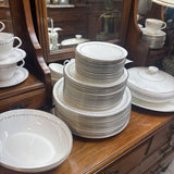 'Sonata' Set by Royal Worcester-12 dinner/13 salad/13 b&b/11 cup&saucer/4 serving pieces