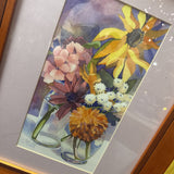 Watercolor Flowers Print