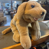 Folkmanis Yellow Lab Plush Dog