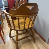 Colonial Style Solid Maple Captain's Chair