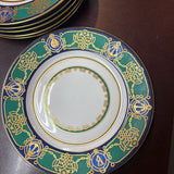 Reprod. Dinner Plates from the Tsar Alexander II Russian Imperial Yacht Service