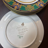 Reprod. Dinner Plates from the Tsar Alexander II Russian Imperial Yacht Service