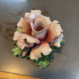 Nuova Capodimonte Rose Candle Holder