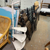 Corner Table w/built-in Lamp