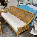 Bamboo Sofa w/Cushions