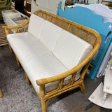 Bamboo Sofa w/Cushions