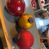 Crackle Glass Ornaments