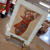 Framed Vintage Postcard - by Trygve M Davidsen