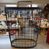 Wire Storage Basket w Handle