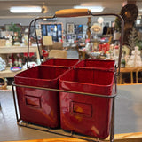 Metal Storage Caddies in Carrier