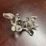 Glass Cat Figurine