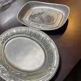 Give Us Thanks Pewter Dish