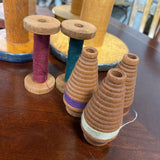 Small Vintage Wooden Thread Spool