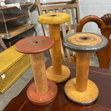 Large Vintage Wooden Thread Spool