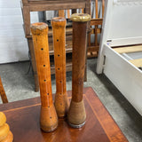 Vintage Wooden Industrial Bobbins