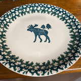 Moose Round Platter