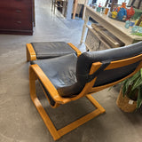 Poang Chair & Ottoman