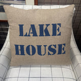 Cabin Sweet Cabin w Down Insert Pillow