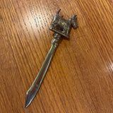 Brass Scottie Dog Letter Opener