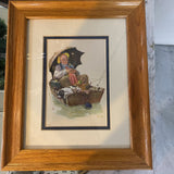 Framed Norman Rockwell