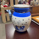 Biscotti Jar w/Lid
