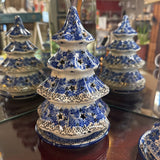 Polish Pottery Tealight Holder - Christmas Tree