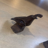 Ironwood Carved Quail