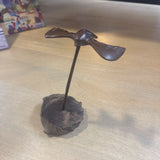 Ironwood Carved Bird on Stand