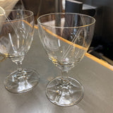 Vintage Fostoria "Heraldry" Crystal Goblet