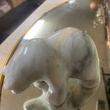 Marble Bear Sculpture