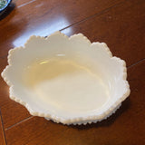 Fenton Milk Glass Hobnail Bowl