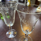 Etched Goblets