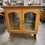 Hutch Top w/ Glass Doors