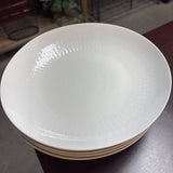 Roosenthal White Romance Plates