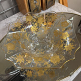 Vintage Cambridge Footed Bowl